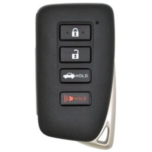Replacement 2014 Lexus ES 300h Key Fob – PN: 89904-06170, 89904-30A30, 89904-30A31 – 4 Button