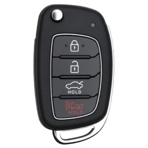 Replacement 2014-2017 Hyundai Sonata Key Fob – FCC: TQ8-RKE-4F16 – PN: 95430-C1010 – 4 Button