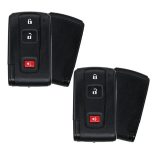 (2-Pack) Replacement 2006 Toyota Prius Key Fob – FCC: MOZB21TG – PN: 89070-47180 – 3 Button