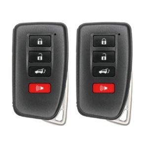 (2-Pack) Replacement 2018 Lexus Nx300, NX300h Key Fob – FCC: HYQ14FBA – PN: 89904-78470 – 4 Button