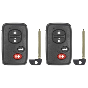 (2-Pack) Replacement 2008 Toyota Camry Key Fob – FCC: HYQ14AAB – PN: 89904-06041 – 4 Button