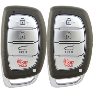 (2-Pack) Replacement 2017-2021 Hyundai Ioniq Key Fob – FCC: TQ8-FOB-4F11 – PN: 95440-G2000 – 4 Button