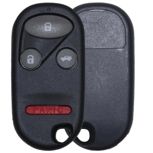 Replacement 1998 Honda Accord Key Fob – FCC: KOBUTAH2T – PN: 72147-S0K-A02, 72147-S84-A01, 72147-S84-A03 – 4 Button