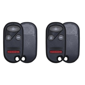 (2-Pack) Replacement 1999-2003 Acura TL Key Fob – FCC: KOBUTAH2T – PN: 72147-S0K-A02, 72147-S84-A01, 72147-S84-A03 – 4 Button