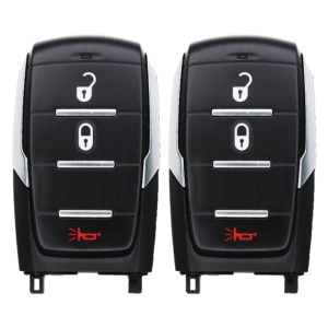 (2-Pack) Replacement 2022 Ram 1500 Key Fob – FCC: OHT-4882056, OHT4882056 – PN: 68584151, 68584151AA – 3 Button