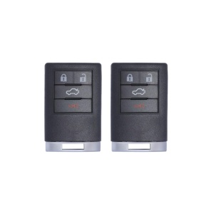 (2-Pack) Replacement 2008-2009 Cadillac DTS Key Fob – FCC: OUC6000066 – PN: 22889450, 22889449 – 4 Button