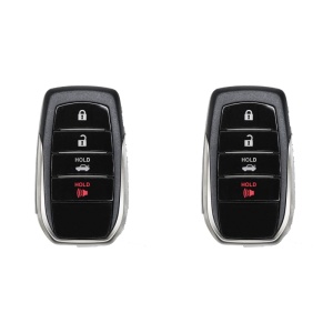 (2-Pack) Replacement 2016 Toyota Mirai Key Fob – FCC: HYQ14FBA – PN: 89904-62020, 8990462020 – 4 Button