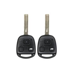 (2-Pack) Replacement 2001 Lexus IS300 Key Fob – FCC: HYQ1512V, 2KOKM-LXV1 – PN: 89070-53531 – 3 Button