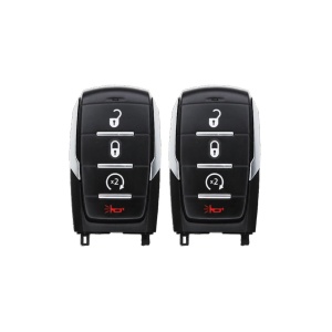 (2-Pack) Replacement 2022 RAM 1500 Key Fob – FCC: OHT-4882056, OHT4882056 – PN: 68584153, 68584153AA – 4 Button
