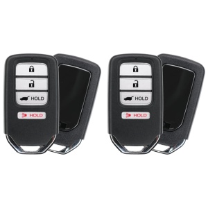 (2-Pack) Replacement 2015 Honda Cr-V Key Fob – FCC: ACJ932HK1210A – PN: 72147-T0A-A11 – 4 Button