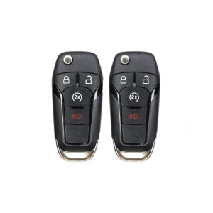 (2-Pack) Replacement 2016 Ford F-150 Key Fob – FCC: N5F-A08TDA, N5FA08TDA, 164-R8134 – PN: 164-R8134 – 4 Button