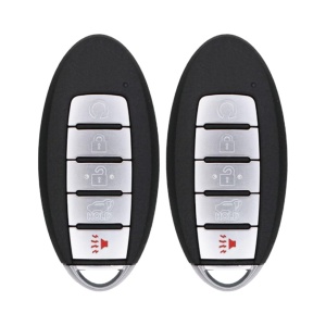 (2-Pack) Replacement 2017 Infiniti QX60 Key Fob – FCC: KR5S180144014 – PN: 285E3-5AA5C, 285E3-9NF5A, 285E3-5AA5A – 5 Button