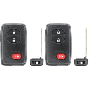 (2-Pack) Replacement 2015 Toyota 4-Runner Key Fob – FCC: HYQ14ACX – PN: 89904-47230, 89904-35010, 89904-47370 – 3 Button
