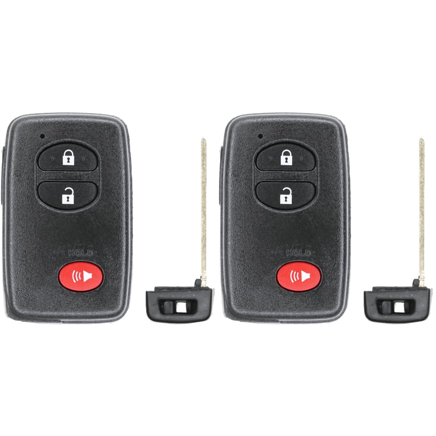 Replacement 2017 Toyota 4-Runner Key Fob – FCC: HYQ14ACX – PN: 89904-47230, 89904-35010, 89904-47370 – 3 Button