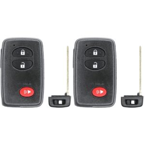 Replacement 2014 Toyota 4-Runner Key Fob – FCC: HYQ14ACX – PN: 89904-47230, 89904-35010, 89904-47370 – 3 Button