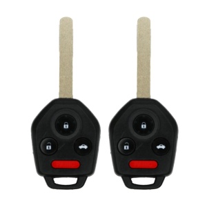 (2-Pack) Replacement 2010 Subaru Legacy Key Fob – FCC: CWTWBU766 – PN: 57497-AJ00A, 57497AJ00A – 4 Button