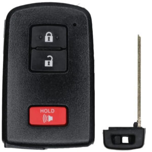 Replacement 2012-2019 Toyota Prius C Key Fob – FCC: HYQ14FBA – PN: 89904-52290 – 3 Button