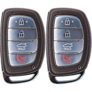 Replacement 2019-2020 Hyundai Elantra Key Fob – FCC: CQOFD00120 – PN: 95440-F2002 – 4 Button
