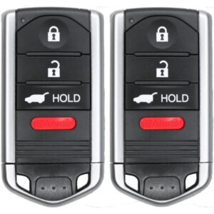 Replacement 2011 Acura ZDX Key Fob – FCC: M3N5WY8145 – PN: 72147-SZN-A81, 72147-SZN-A51, 72147-SZN-A61, 72147-SZN-A71 – 4 Button
