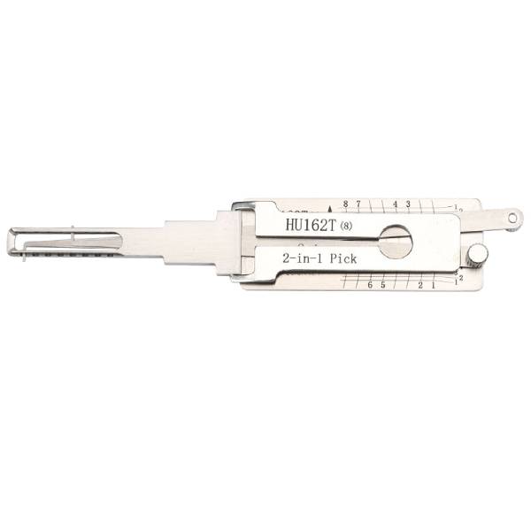 Aftermarket LISHI HU162T VAG2015 2015-2021 Audi VW 8 Cut 2-in-1 Pick & Decoder Door & Trunk Ignition AG