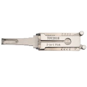 Aftermarket LISHI TOY2018 Toyota 2-in-1 Pick & Decoder DR & BT AG