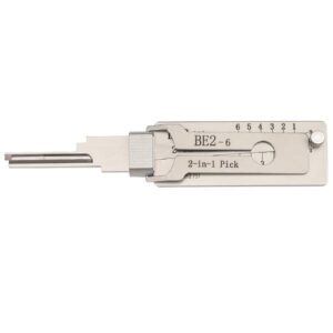 Aftermarket LISHI BE2 Best 6 Pin 2 In 1 Residential Pick