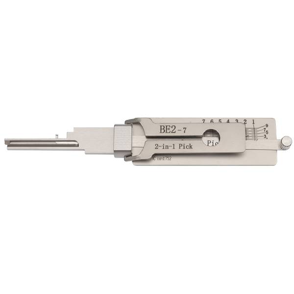 Aftermarket LISHI BE2 Best 7 Pin 2 In 1 Residential Pick