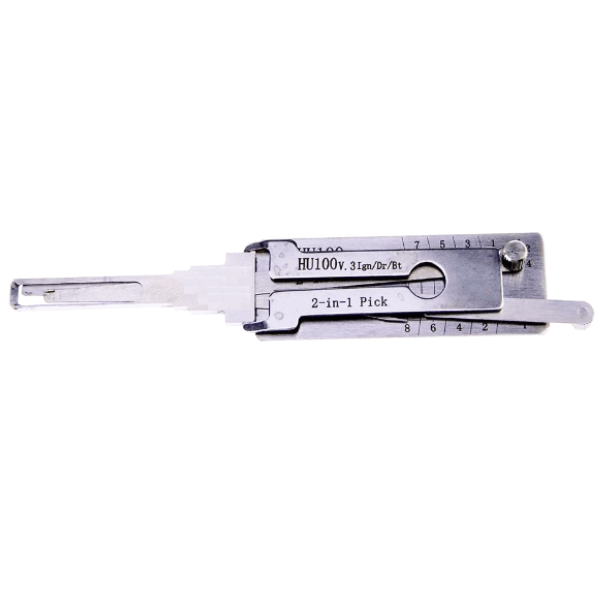 Aftermarket Lishi GM HU100 B116 2-In-1 Pick Ignition Door Trunk (8 Cut) AG