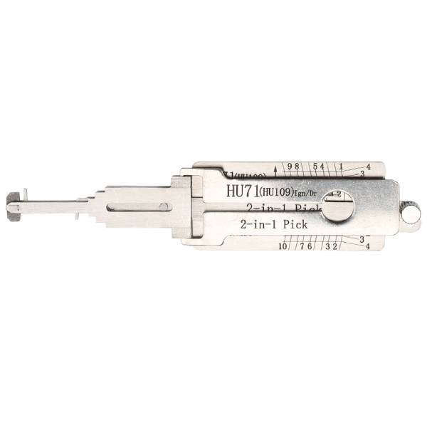 Aftermarket LISHI HU71 (HU109) Land Rover Scania 2 In 1 Pick And Decoder Twin Lifter AG