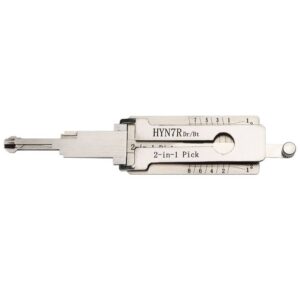 Aftermarket Lishi Hyundai Kia HYN7R/HY12 SL 2 in 1 Pick Decoder