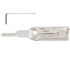 Aftermarket LISHI KW1 Kwikset 2-In-1 Pick
