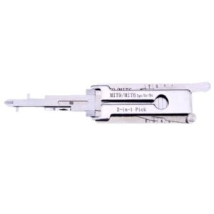 Aftermarket LISHI MIT9 MIT6 MITSUBISHI 2 In 1 Pick Twin Lifter Ignition Door Trunk Anti Glare