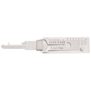 Aftermarket Lishi Schlage C123 S123 / 2 in 1 Residential Pick & Decoder AG