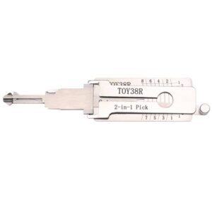 Aftermarket LISHI TOY38R 8 Cut 2 In 1 Pick And Decoder