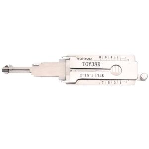 Aftermarket LISHI TOY38R 8 Cut 2 In 1 Pick And Decoder
