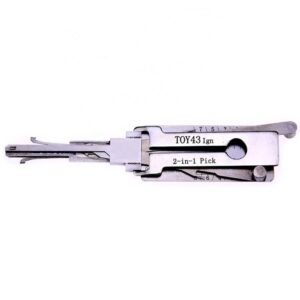 Aftermarket LISHI TOY43 TR47 8 Cut 2 In 1 Pick Ignition Only Anti Glare