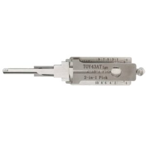 Aftermarket LISHI TOY43AT Toyota 10-Cut 2-in-1 Pick & Decoder IGN AG