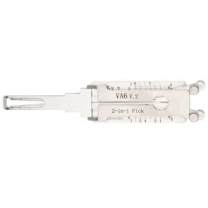 Aftermarket LISHI VA6 V.2 Peugeot Smart Fortwo 2 In 1 Pick And Decoder Quad Lifters AG