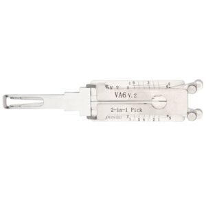 Aftermarket LISHI VA6 V.2 Peugeot Smart Fortwo 2 In 1 Pick And Decoder Quad Lifters AG