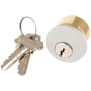 Aftermarket 2″ Inch Mortise Cylinder 26D SC1 Satin Chrome Finish - image 1