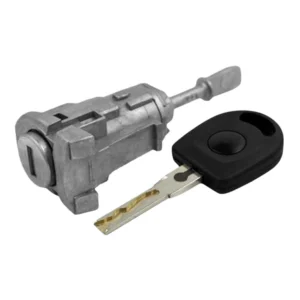 Aftermarket 2001-2006 Volkswagen Audi HU66 LH Driver Door Lock Cylinder Coded - image 1