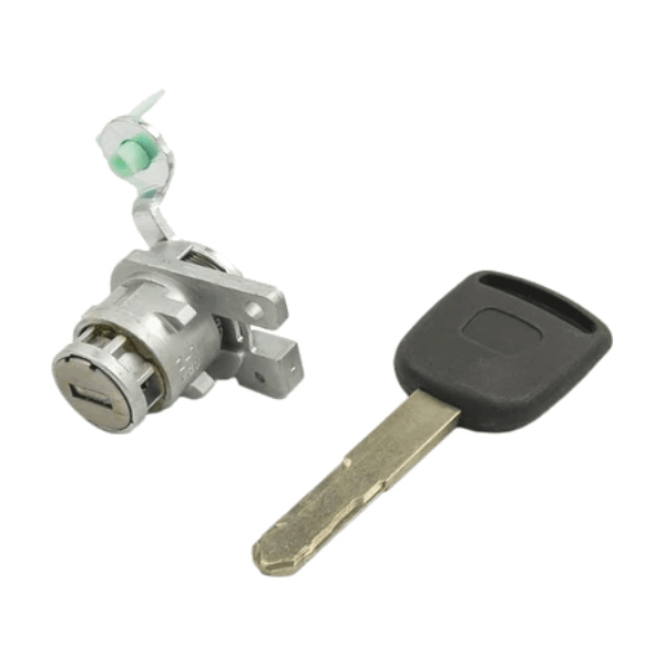 Aftermarket 2003-2007 Honda Accord Driver Side Door Lock Cylinder Coded - image 1
