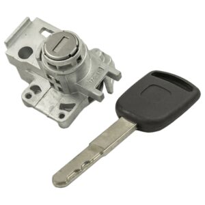 Aftermarket 2008-2014 Honda Acura Left Door Lock Cylinder Coded - image 1