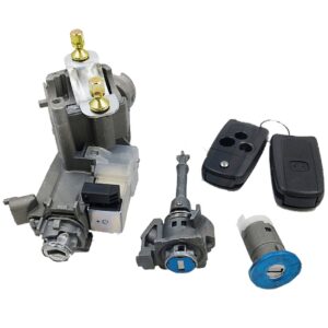 Aftermarket 2012-2014 Honda Civic Ignition Auto Lock Cylinder And Left Door Cylinder Complete Set Coded - image 1