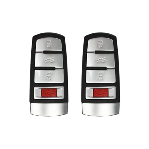 (2-Pack) Replacement 2013 Volkswagen CC Key Fob – FCC: NBG009066T – 4 Button
