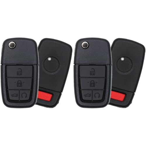 (2-Pack) Replacement 2008 Pontiac G8 Key Fob – FCC: OUC6000083 – PN: 92237316 – 5 Button