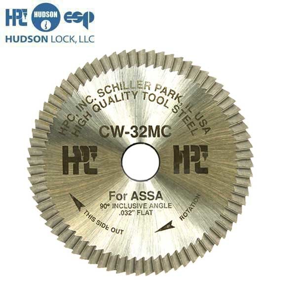 Aftermarket HPC – CW-32MC – ASSA Twin Cylinder Cutter – 90º – for HPC Key Machines - image 1