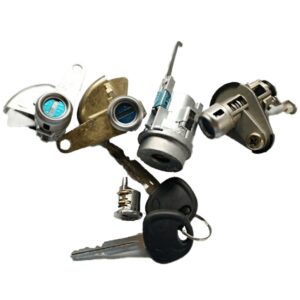 Aftermarket Hyundai Elantra Ignition Auto Lock Cylinder Left Right And Trunk Cylinder Set Coded - image 1