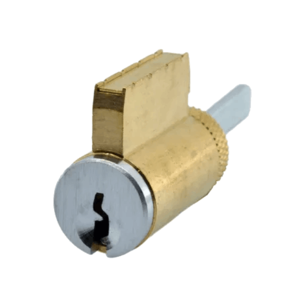 Aftermarket Key in Knob (KIK) Cylinder KW1 Satin Chrome - image 1