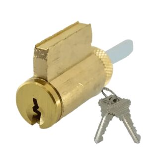 Aftermarket Matech Key in Knob (KIK) Cylinder SC1 Polished Brass Finish - image 1